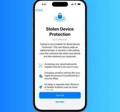 大新苹果授权维修店分享被盗设备保护功能开启方法 