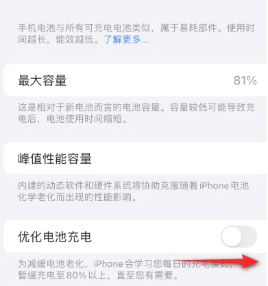 大新苹果15维修分享iPhone15充电到80%就充不进电了怎么办 