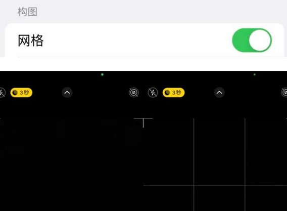 大新苹果手机维修网点分享iPhone如何开启九宫格构图功能