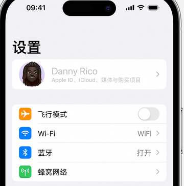 大新appleID维修服务iPhone设置中Apple ID显示为灰色无法使用 