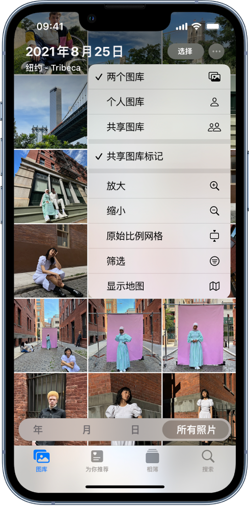 大新苹果手机维修分享升级 iOS 16.1 后，如何设置或加入 iCloud 共享照片图库 