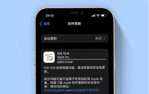 大新苹果手机维修分享iOS 15.6续航怎么样 