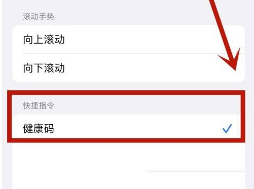 大新苹果手机维修分享iPhone 13轻点两下打开健康码方法教程 