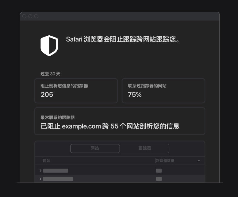 大新苹果手机维修分享如何在 Safari 浏览器中查看和打开隐私报告 